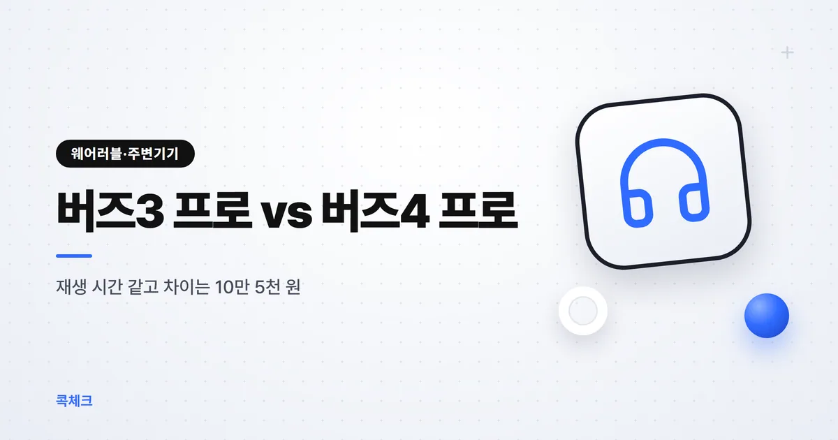 갤럭시 버즈3 프로 vs 버즈4 프로, 10만 원 차이에 달라지는 것
